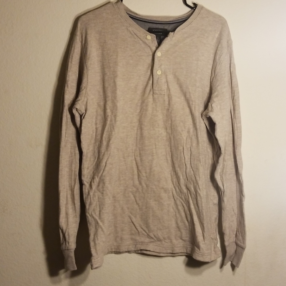 Nordstrom Buttoned Crewneck